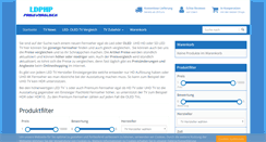 Desktop Screenshot of ldphp.de